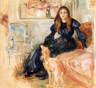 Julie Manet and Her Greyhound, Laertes