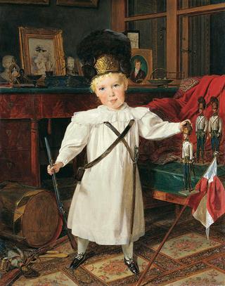 Portrait of the future Emperor Franz Joseph I of Austria (1830–1916)