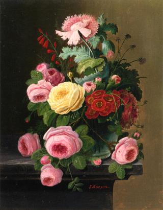 Still LIfe with Flowers, Mainly Roses