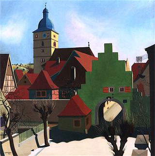 Village Gate in Lower Franconia