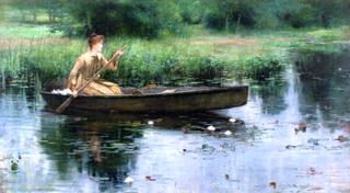 Gathering Water Lilies