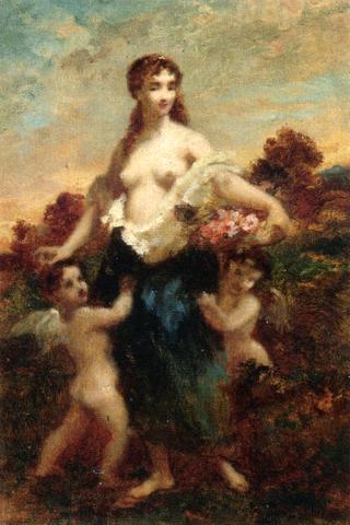 Venus and Cupids