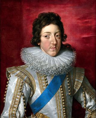 Louis XIII, King of France, with the Sash and Badge of the Order of Saint Esprit