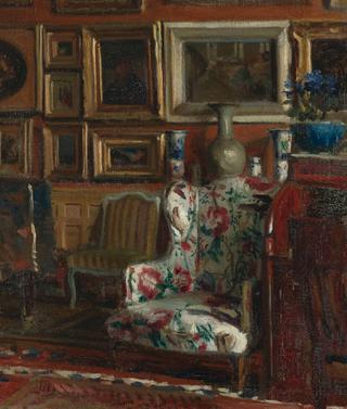 The artist's salon at Auteuil