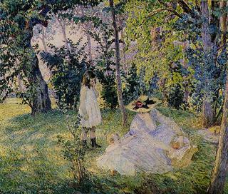 Picnic in the woods