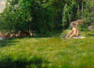 Woman on a Hill