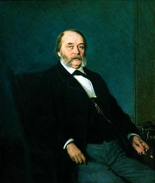 Portrait of Writer Alexander Goncharov
