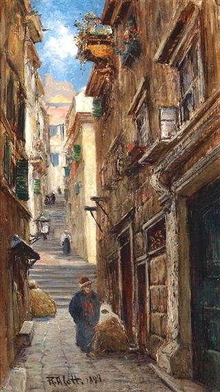 Oriental Street Scene