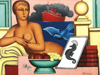 Femme à l’hippocampe