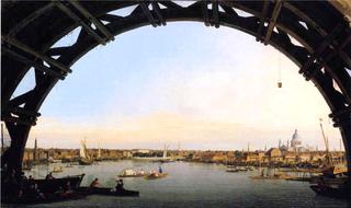 The City Seen Through an Arch of Westminster Bridge