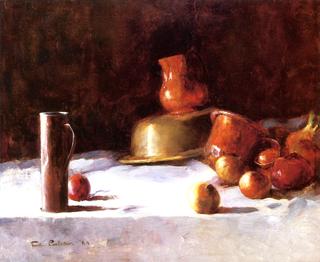 Still Life with Copper, Brass and Onions