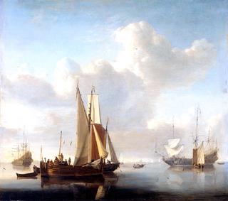 Ships off the Coast