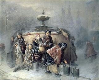 The Queue at The Fountain