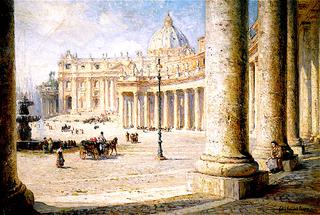 View of St. Peter's, Rome