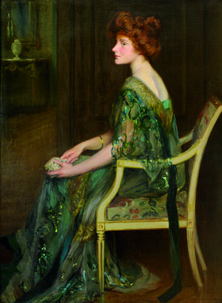 Woman in Green