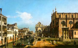 The Campo di SS Saints Giovanni e Paolo, Venice