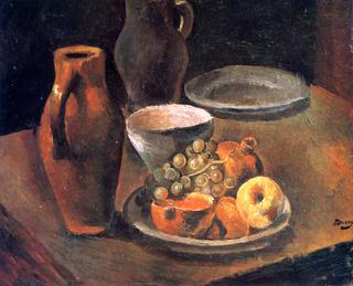 Still Life with Pitcher and Fruit