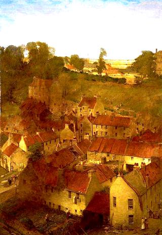 The Village of the Water of Leith from a Window in Rothesay Terrace