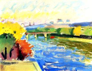 The Pont des Arts Seen from the Pont Neuf