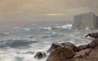 Seascape with a Fortress