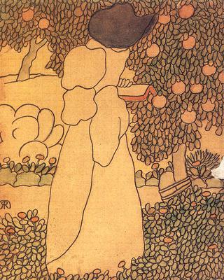 Woman in the Garden