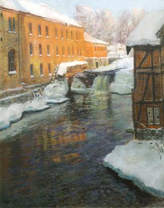 Winter in Akerselven