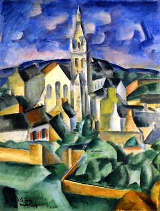 Village with Church