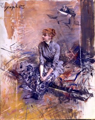 Portrait Of Madame Gabrielle Rejane