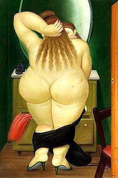 Woman Undressing