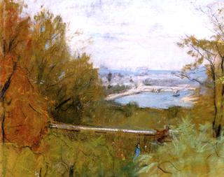 A Corner of Paris, View towards Passy