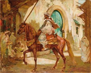 Moroccan Horseman (Cavalier marocain)