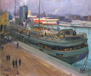 Embarking at Southampton
