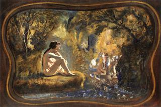 Nude in Woods