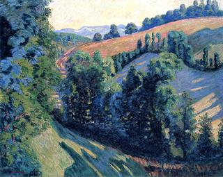 Landscape at Pontgibaud