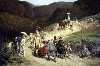 Travellers in Auvergne
