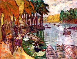 Promenade along the Lake