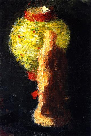 Tanagra Figure with Lampion