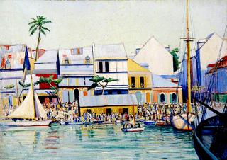 A Harbour Scene