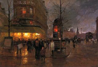 La Place de la Bastille, Paris