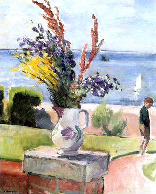 Terrace by the sea