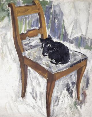 Cat on a Chair