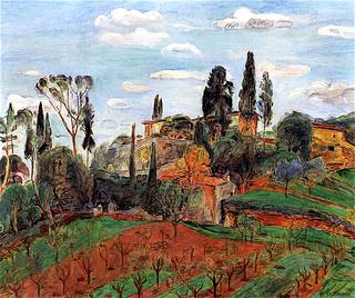 Landscape near Siena