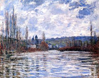 The Seine in Flood at Vetheuil