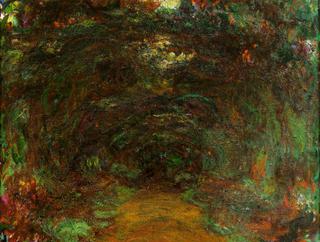 The Path under the Rose Trellises, Giverny