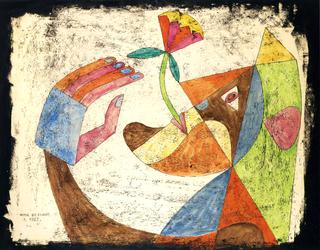 Woman and Flower