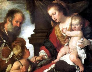 The Holy Family with St. John