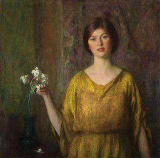 Young Woman In Yellow