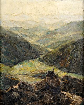 View from Wendelstein on Bavarian Zell