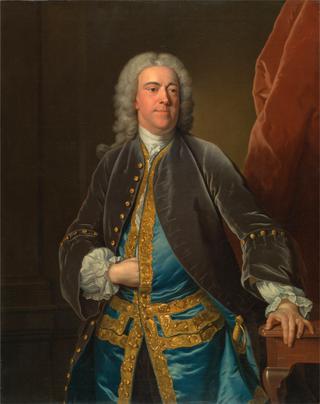 伯克希尔州米德汉姆的斯蒂芬·波因茨勋爵肖像