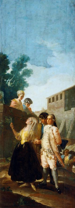 A Military Officer and his Wife